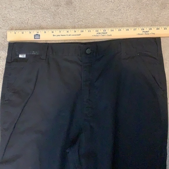 Carhartt black mens size 40 Flame Resistant Washed Dungaree - Picture 8 of 10